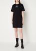Burberry Connie mini T shirt jurk van biologisch katoen met logo online kopen
