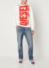Diesel Bleached logo sweatshirt , Oranje, Heren online kopen