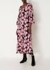 Modstr&#xF6, m BibbieMD midi jurk met bloemenprint en ballonmouw online kopen