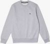 Lacoste Classic Fit Sweatshirt ronde halslichtgrijs, Effen online kopen