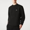 Lacoste Classic Fit Sweatshirt ronde halslichtgrijs, Effen online kopen