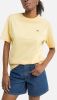 Lacoste Premium cotton round neck t shirt , Roze, Dames online kopen