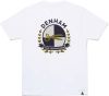 Denham Mayfair T shirt met logo en backprint online kopen