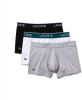 Lacoste 3 Pack Boxershorts 5H3389 031 , Zwart, Heren online kopen