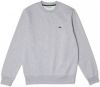 Lacoste Classic Fit Sweatshirt ronde halslichtgrijs, Effen online kopen