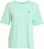 Lacoste Premium cotton round neck t shirt , Roze, Dames online kopen