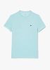 Lacoste Premium cotton round neck t shirt , Roze, Dames online kopen