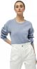 Minus Lichtblauwe Trui Lupi Knit Pullover online kopen