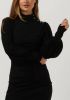 Gestuz Zwarte Midi Jurk Rifagz Button Puff Dress online kopen