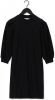 Minus Zwarte Mini Jurk Mika 3/4 Sleeve Sweat Dress online kopen