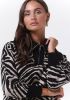 Suncoo Bedrukte trui met grote kraag Patern online kopen