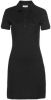 Lacoste Polo dress in stretch cotton piqué , Zwart, Dames online kopen