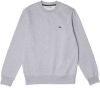 Lacoste Classic Fit Sweatshirt ronde halslichtgrijs, Effen online kopen