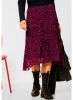 Street One Pleated skirt 360959 , Rood, Dames online kopen