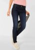 STREET ONE Slim fit jeans Style York 5 pocketsstijl en met ritsdetails online kopen