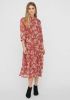 Vero Moda Midi jurk VMDINO 3/4 CALF DRESS WVN online kopen