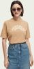 Scotch & Soda Relaxed fit T shirt met korte mouwen van biologisch materiaal online kopen