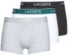 Lacoste 3 Pack Boxershorts 5H3389 031 , Zwart, Heren online kopen