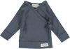 MarMar Copenhagen Babykleding Tut Wrap Long Sleeve Modal New Born Donkerblauw online kopen