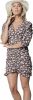 Colourful rebel Lichtroze Mini Jurk Peyton Mimiflower Smoch Dress online kopen