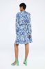 Fabienne Chapot Blauwe Mini Jurk Dorien Frill Dress 103 online kopen