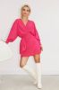 Freebird Roze Midi Jurk Wv drape pes 23 1 online kopen