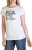 Karl Lagerfeld T shirt Kl21Wts01 , Zwart, Dames online kopen