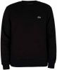 Lacoste Classic Fit Sweatshirt ronde halslichtgrijs, Effen online kopen