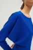LUISA CERANO Pasvorm en flare midi jurk , Blauw, Dames online kopen