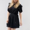 NIKKIE Remy mini jurk met volant en borduring online kopen