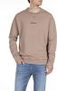 CHASIN' Sweater van katoen met logoprint online kopen