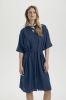 Soaked in Luxury Rosaline Shirt Dress , Blauw, Dames online kopen