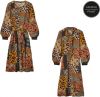 Summum 5s1385 11708 120 dress patchwork print multicolour online kopen