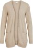 Vila Cardigan VIRIL OPEN L/S KNIT CARDIGAN NOOS in open model online kopen