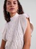 Y.A.S Saggy knit vest s. star white online kopen