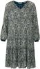 Yaya Mini dress with print ombre , Blauw, Dames online kopen