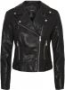 VERO MODA CURVE bikerjack van imitatieleer VMKERRIULTRA zwart online kopen