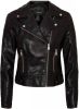 VERO MODA CURVE bikerjack van imitatieleer VMKERRIULTRA zwart online kopen